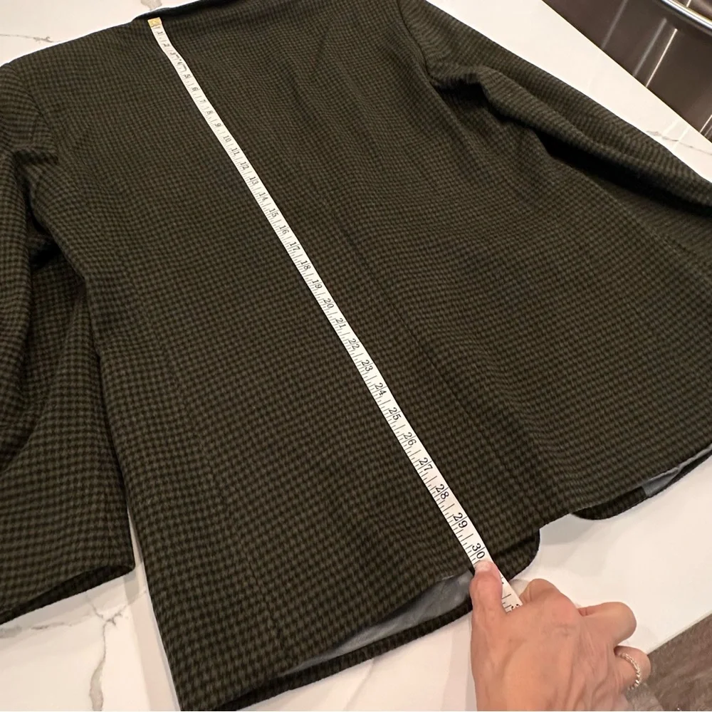 Zylos George Machado Cashmere Houndstooth Blazer Mens 42R Sport Coat Jacket